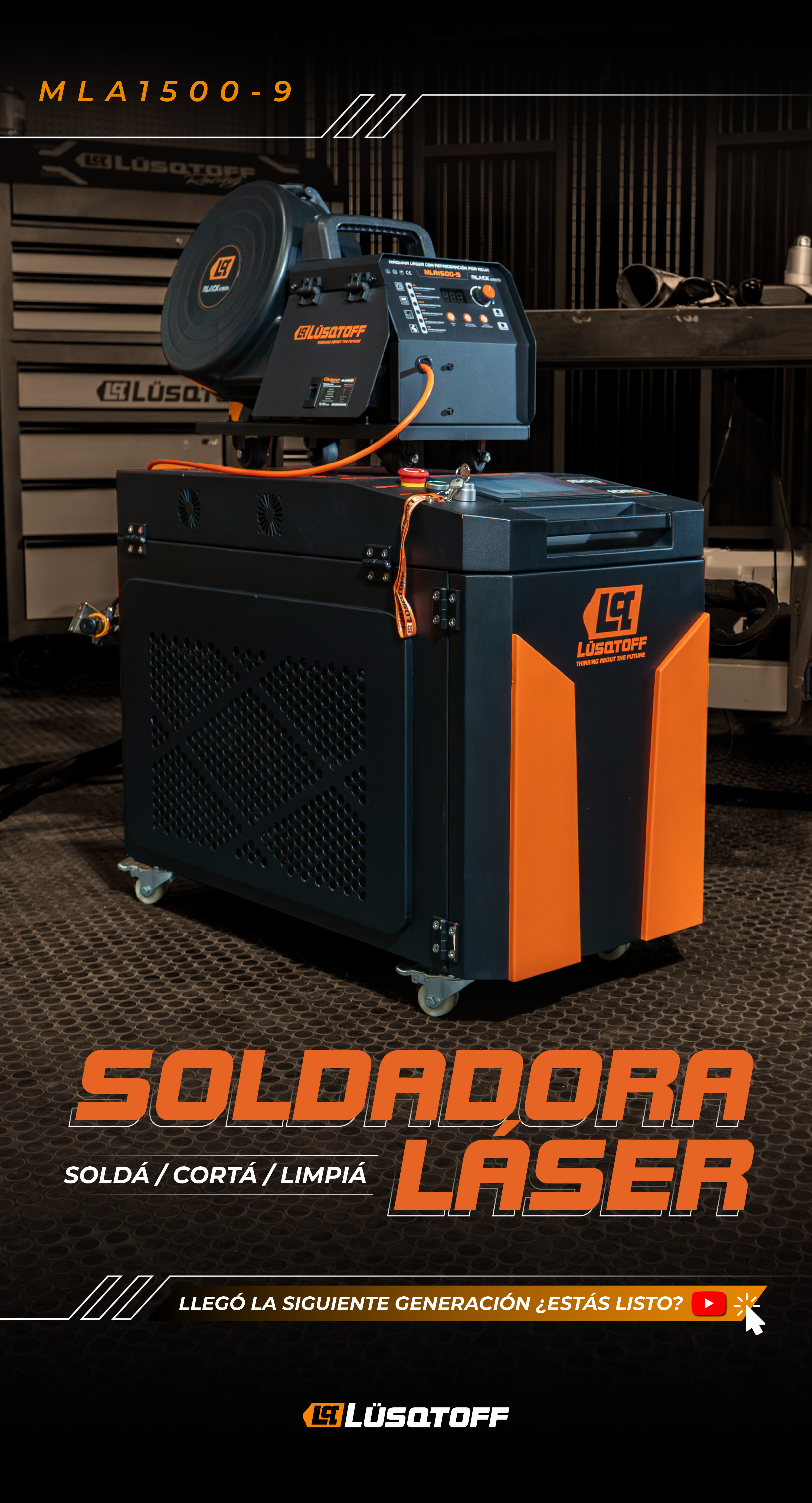 SOLDADORA LÁSER - BLACK SERIES